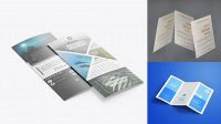 8849+ Matte Paper Brochure PSD Mockup Half Side View Free Downloadable Graphic Resource