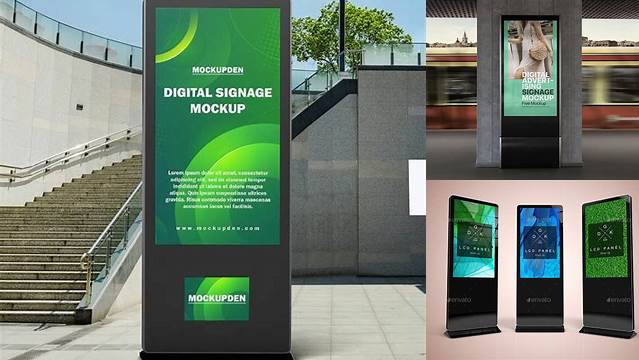 8850+ Digital Signage Mockup Mockup PSD Free Download