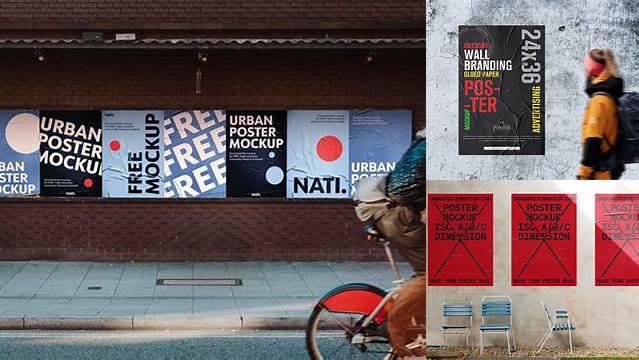 8856+ Urban Poster Mockup Free Download Customizable Design Files