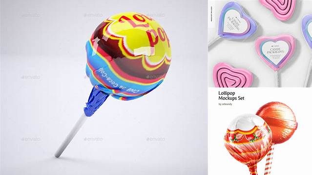 8857+ Lollipop Mockup Free Download PSD Download