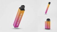 8858+ E-Cigarette PSD Mockup Side View Download Professional PSD