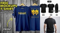 8862+ Mockup Kaos Tampak Samping PSD Free Download