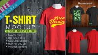 8868+ Mockup Kaos Cdr X7 Professional PSD Mockup