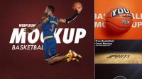 8870+ Basketball Mockup Free Download High-Resolution PSD Download