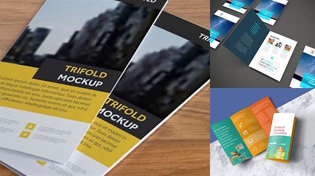 8873+ Two Brochures PSD Mockup Free Editable Photoshop Template