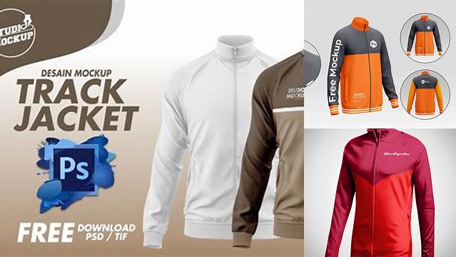 8876+ Track Jacket Mockup Free PSD File Download