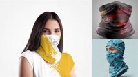 8880+ Neck Gaiter Mockup Free Digital Resource Free Download