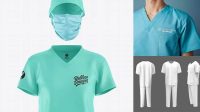 8885+ Nurse Uniform Mockup Free Best for Showcase