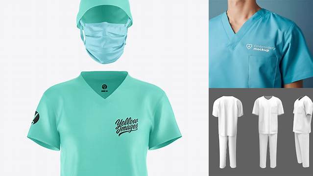 8885+ Nurse Uniform Mockup Free Best for Showcase