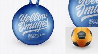 8887+ Metallic Hopper Ball PSD Mockup Include TIFF