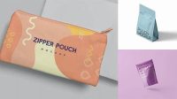 8892+ Zipper Pouch Canvas Pouch Mockup Free For Free Download