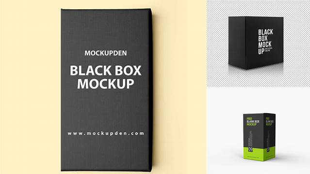 8893+ Black Box Mockup Psd Free Download Unique and Editable PSD