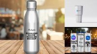 8894+ Tumbler Bottle Mockup Free Editable Photoshop File