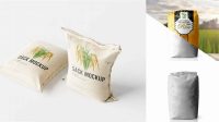 8899+ Free Rice Bag Mockup Include TIFF