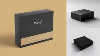 8901+ Black Box Mockup Free Include TIFF