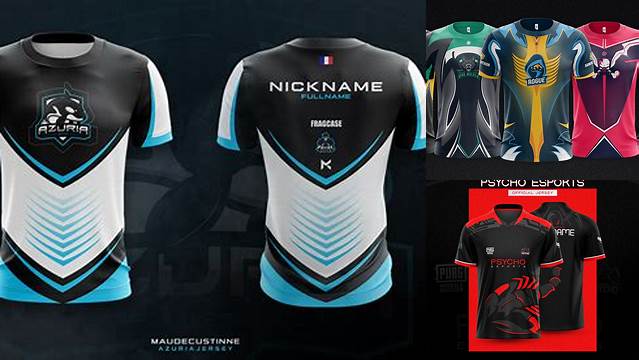 8901+ Download Mockup Jersey Esport Cdr Customizable Design Files