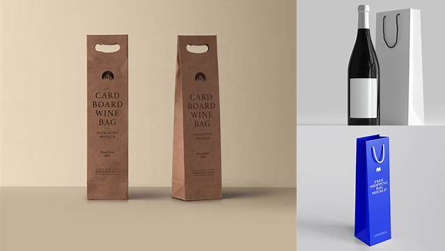 8903+ Wine Bag Mockup Download Free