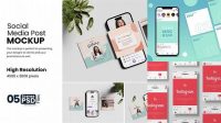 8907+ Social Media Mockup Free Mockup Templates