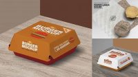 8912+ Burger Paper Liner Packaging Mockup Free Photoshop Resource Free