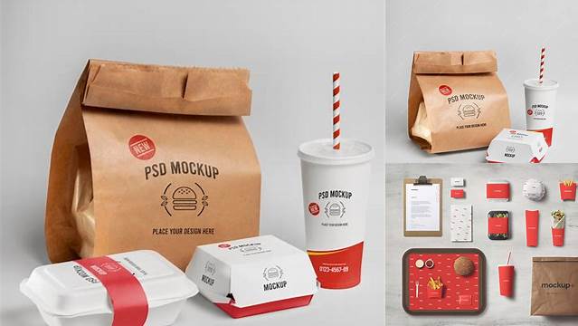 8920+ Fast Food Mockup Professional Graphic PSD Download