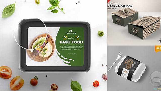 8935+ Food Box Mockup Free Download Smart Layer PSD