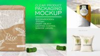 8956+ Rice Mockup Free Digital Download