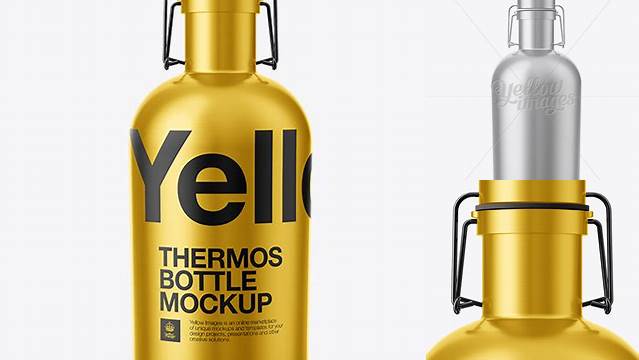 8956+ Stainless Steel Growler PSD Mockup Download Now Free PSD Template