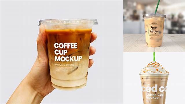 8962+ Cold Coffee Cup Mockup Include TIFF