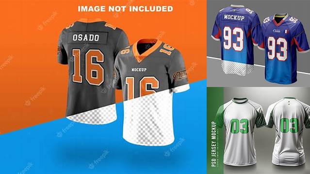 8966+ Football Jersey Mockup Psd Hight Resolution