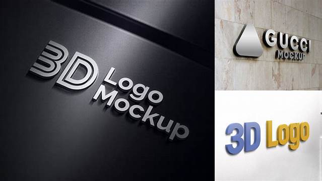 897+ 3d Logo Mockup Psd Free Download 2020 Smart PNG Image