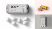 8982+ Egg Box Mockup Free PSD Download