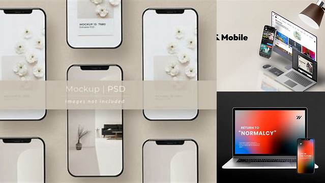 8990+ Desktop Mobile Mockup Digital Download