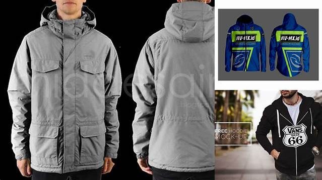 8994+ Jaket Parasut Mockup Easy Editable