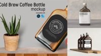 9003+ Cold Brew Mockup Free High-Quality Creative PSD