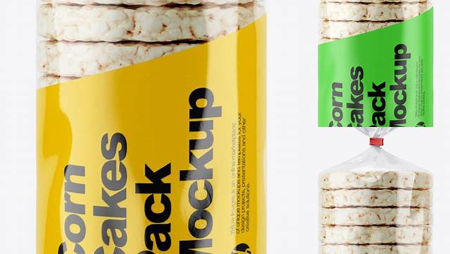 9005+ Corn Cakes Pack PSD Mockup Exclusive Free Photoshop Mockup