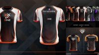 9005+ Mockup Jersey Cdr Premium PSD Freebie