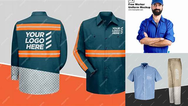 9006+ Work Uniform Mockup Include TIFF