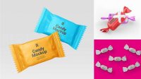 9013+ Candy Mockup Free Psd Include TIFF