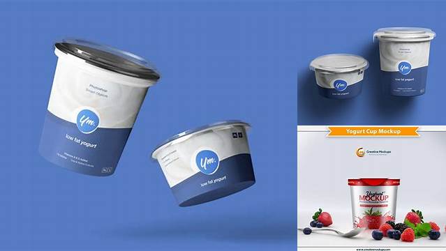 9038+ Yogurt Mockup Free Free Graphic Mockup PSD