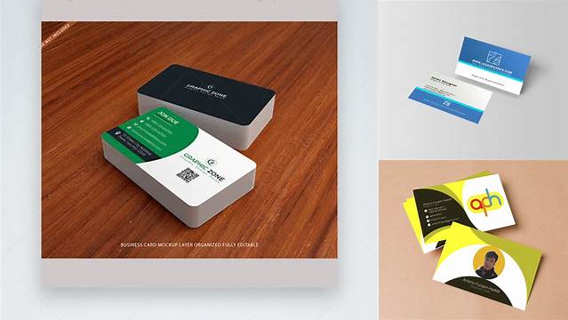 9039+ Mockup Kartu Nama Custom Graphic Mockup File