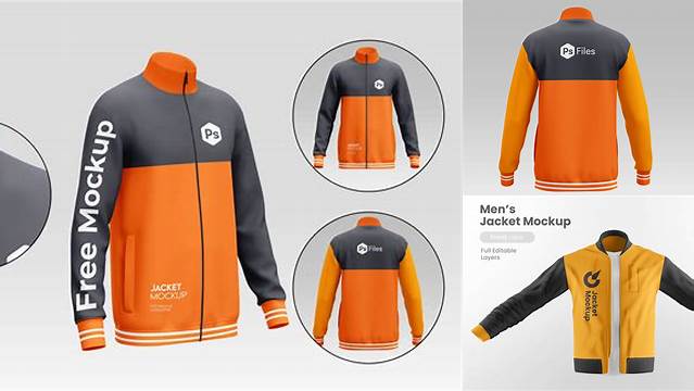 904+ Mockup Jacket Psd Free Download Customizable PSD