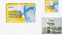 9043+ Diapers Medium Package Layered PSD File Free Download