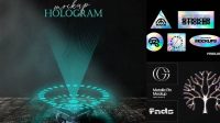 9051+ Hologram Mockup Psd Free PSD Download