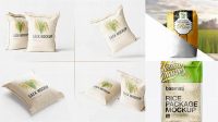 9061+ Rice Bag Mockup Free Psd Digital Download