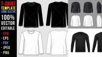 9063+ Women’s Long Sleeve T-Shirt Side View Free Mockup Templates