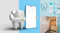 9069+ Dental Clinic Mockup PSD Download