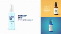 9072+ Spray Bottle PSD Mockup Elegant Photoshop Mockup