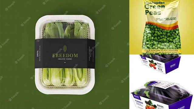 908+ Vegetable Packaging Mockup Free Creative Design Mockup