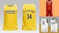 9085+ Basketball Shirt Mockup Customizable PSD Templates