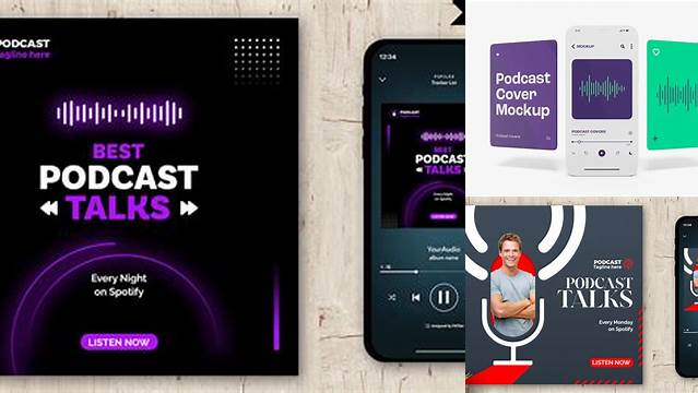 9088+ Apple Podcast Mockup PSD Download